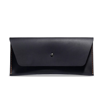 Black Green Coffee Red Blue Blue Brown Zipper Around Genuine Brush Off Genuine Crazy Horse Leather Long Clutch Wallet for Phone