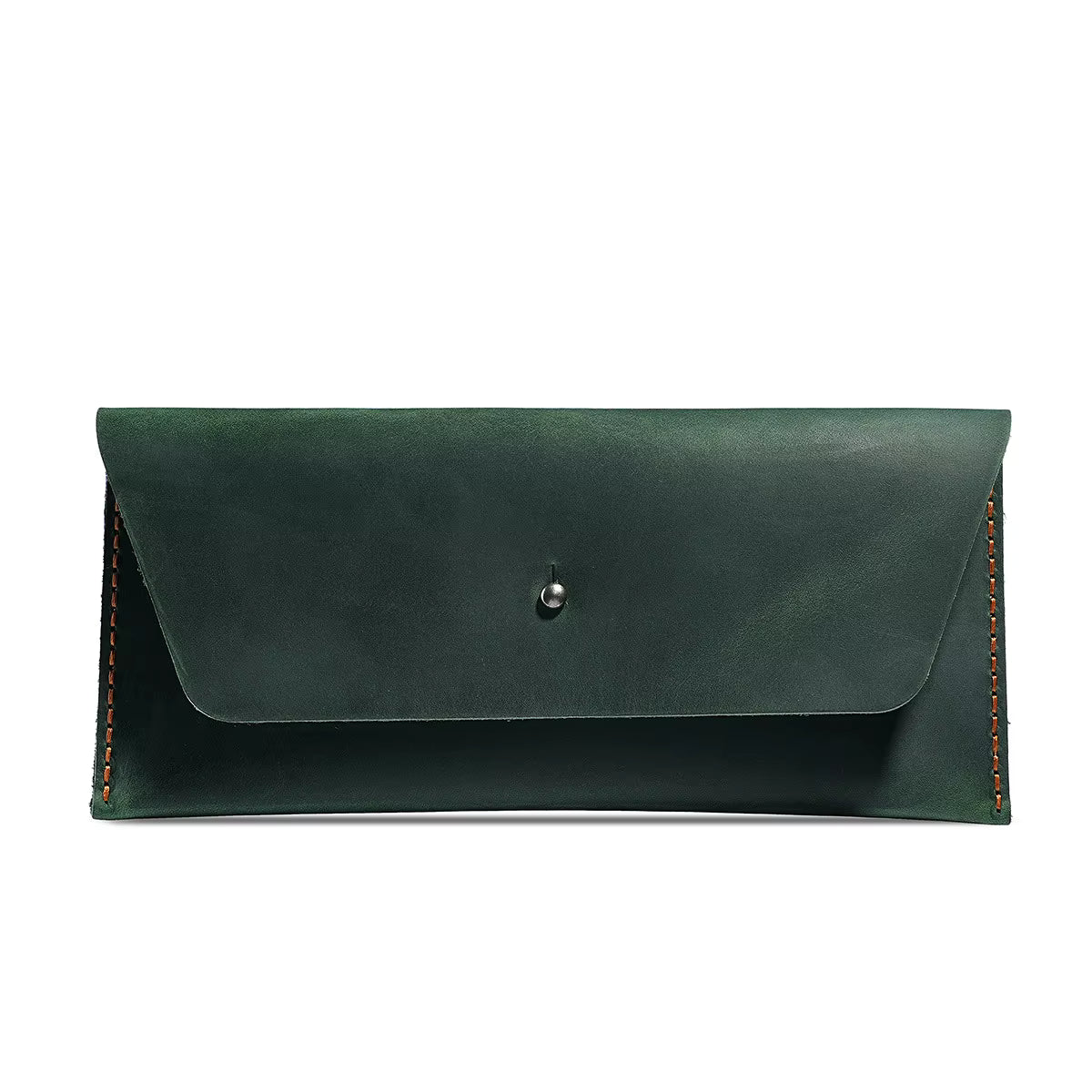 Black Green Coffee Red Blue Blue Brown Zipper Around Genuine Brush Off Genuine Crazy Horse Leather Long Clutch Wallet for Phone