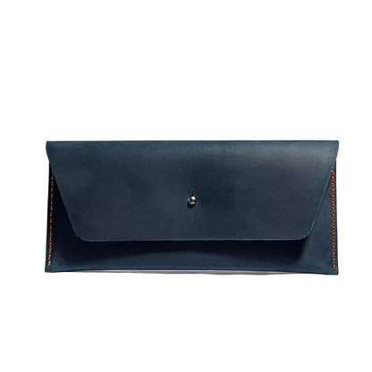 Black Green Coffee Red Blue Blue Brown Zipper Around Genuine Brush Off Genuine Crazy Horse Leather Long Clutch Wallet for Phone