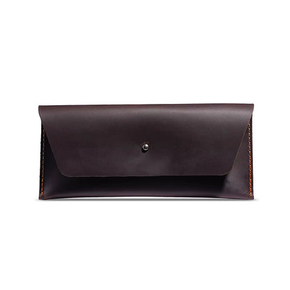 Black Green Coffee Red Blue Blue Brown Zipper Around Genuine Brush Off Genuine Crazy Horse Leather Long Clutch Wallet for Phone