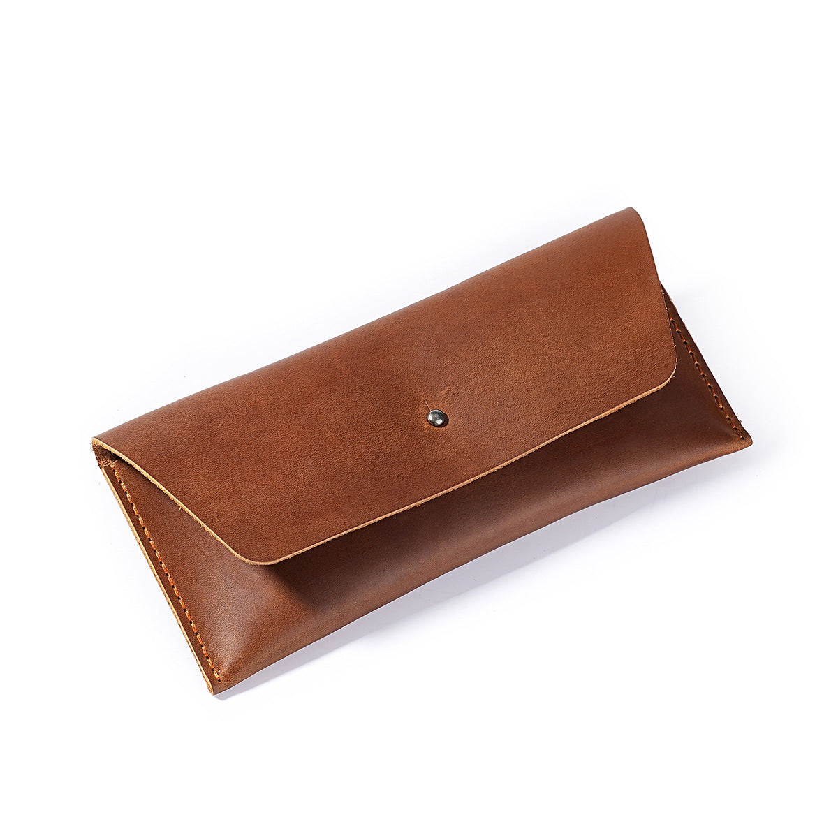 Black Green Coffee Red Blue Blue Brown Zipper Around Genuine Brush Off Genuine Crazy Horse Leather Long Clutch Wallet for Phone